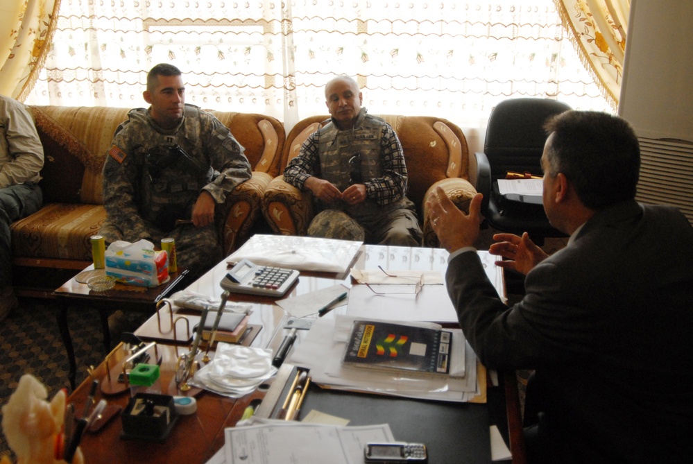Vocational school in Iskandariyah, Iraq