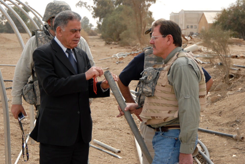 Vocational school in Iskandariyah, Iraq