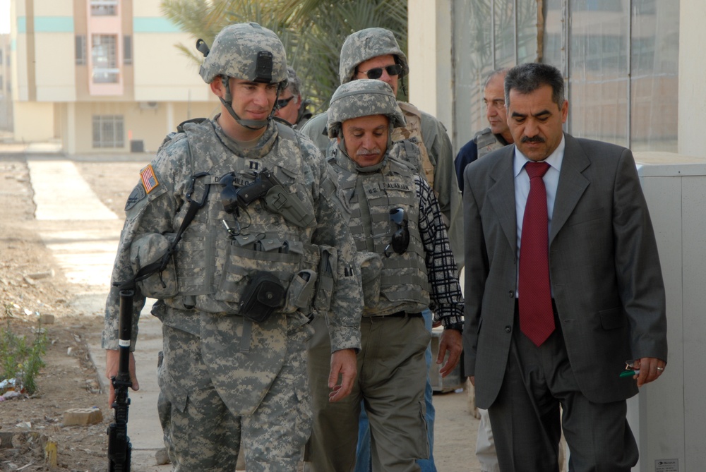 Vocational school in Iskandariyah, Iraq