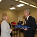 Engineer commander presents mayor, city council with symbolic flag