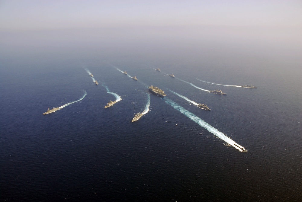 Transiting in formation