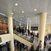 People Walk Through the Halls of the African Union Compound in Addis Ababa, Ethiopia.