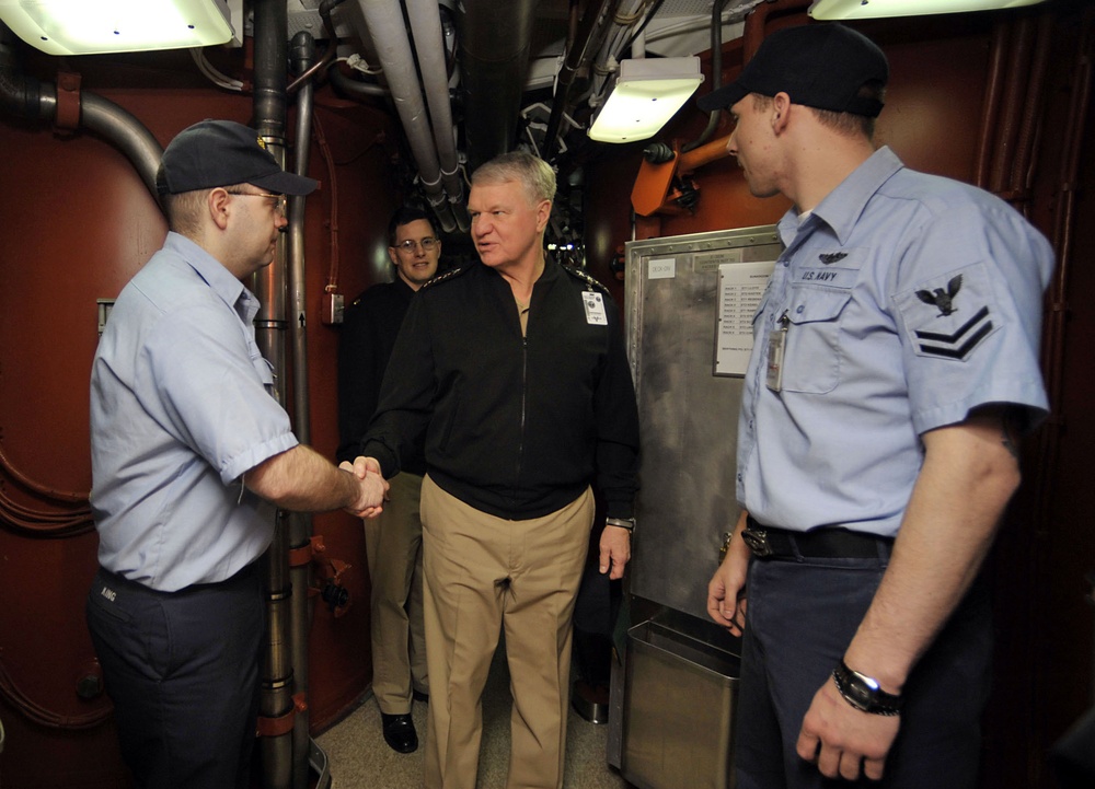 Adm. Gary Roughead Visits
