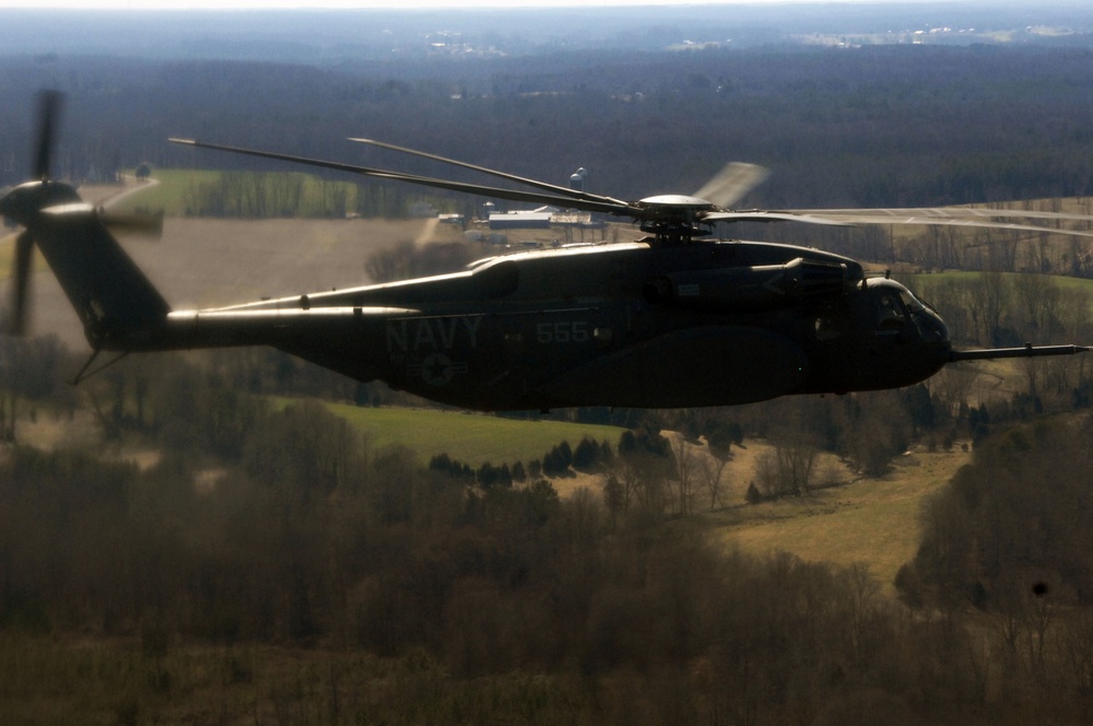 Aerial Operations Over Fort Pickett by Canadian Forces