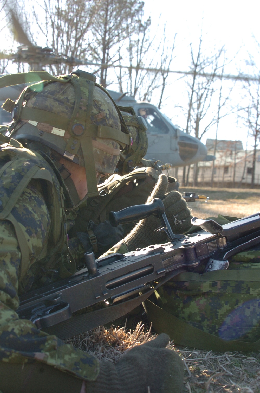 Canadian Forces Maneuver Through Urban Terrain on Fort Pickett