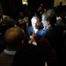 Ranian Foreign Minister Manoucher Mottaki Is Surrounded by Journalists at the United Nations (UN) Building in Addis Ababa, Ethiopia, During the 12th African Union (AU) Summit.