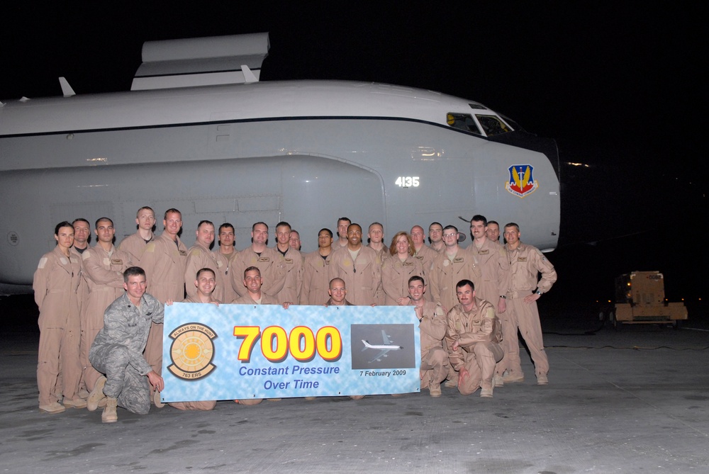 DVIDS Images Rivet Joint Flies 7,000th Combat Mission [Image 5 of 5]