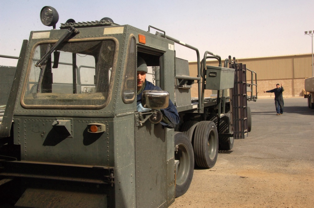 Logistics Readiness Squadron Keeps Vehicles Rolling