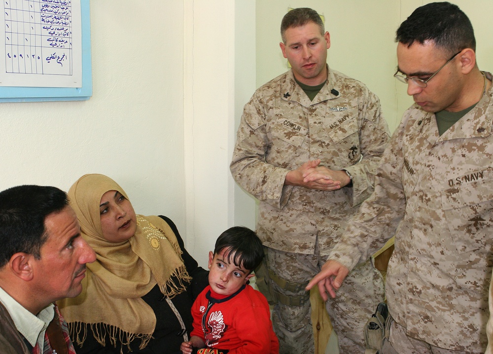 Multi-National Force - West ends four-month saga that brings hope to Iraqi family