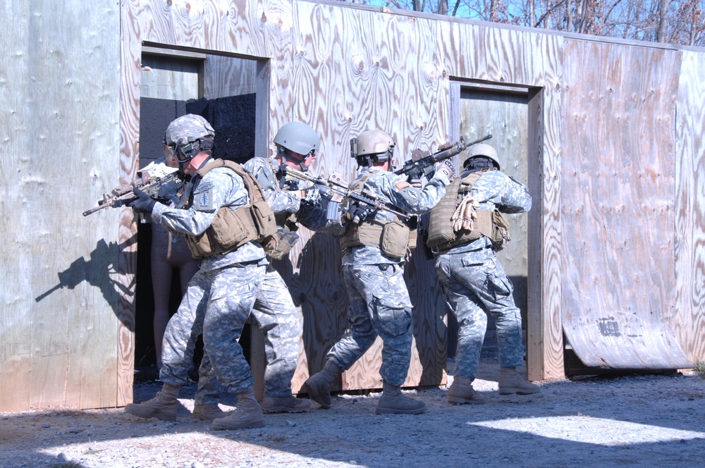 MOUT Training on Fort Pickett