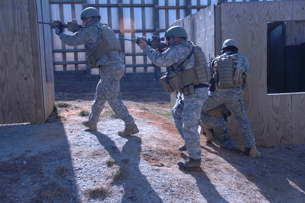 MOUT Training on Fort Pickett