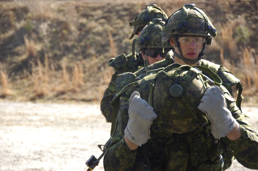 Canadian Forces Practice Demolition Procedures