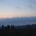 Canadian Forces Await Transport After Mission on Fort Pickett