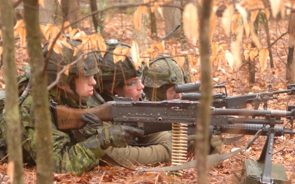 Canadian Forces Training of Fort Pickett