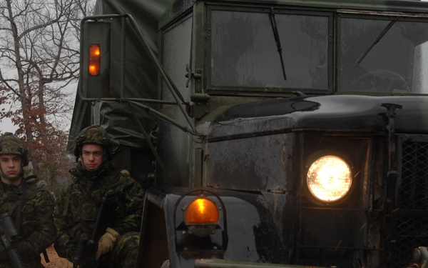 Canadian Forces Training of Fort Pickett