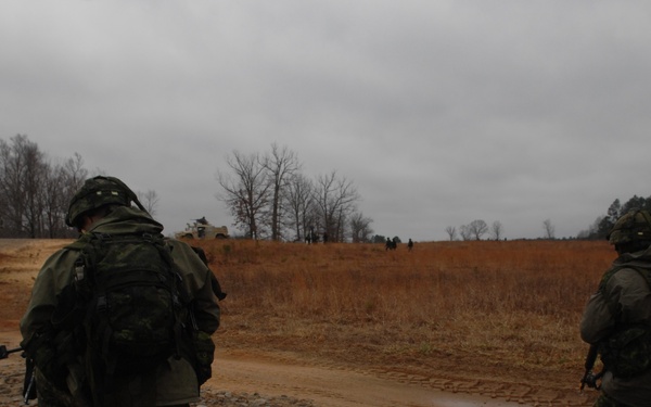 Canadian Forces Training of Fort Pickett