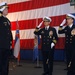 Change of command aboard the USS Harry S. Truman