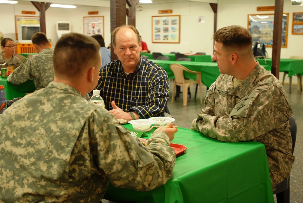 Congressional members hear Soldiers' voices at Echo