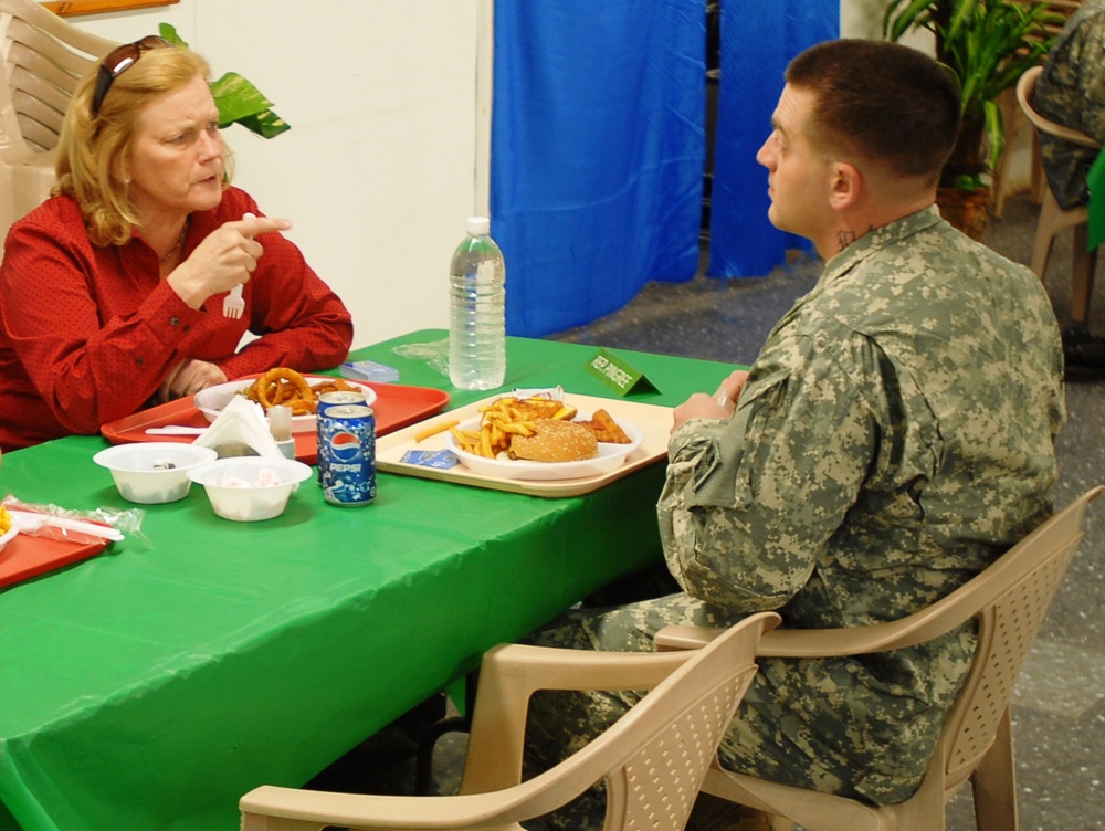 Congressional members hear Soldiers' voices at Echo