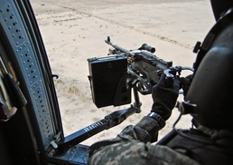 Iron Eagle door gunners qualify
