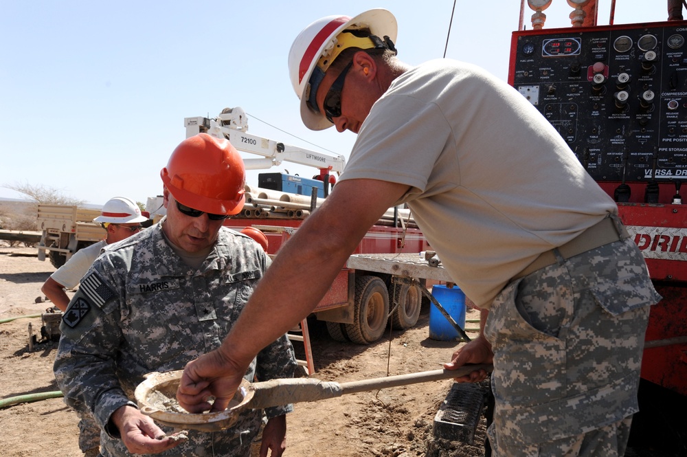 Drilling a Well in Dikhil, Djibouti