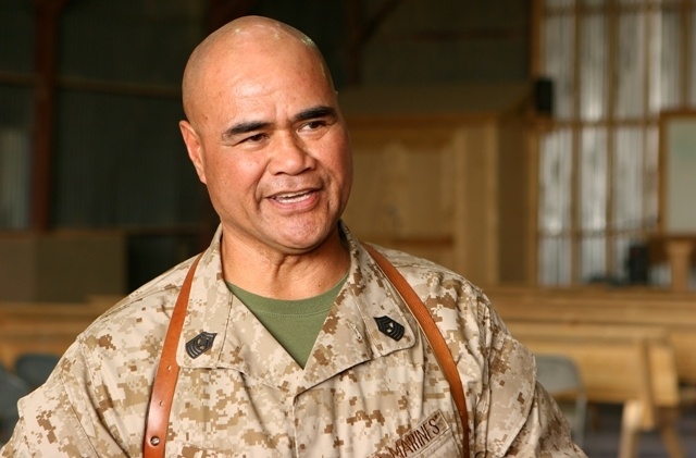 Marine wraps up 31-year career in Iraq