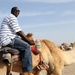 Troops Attend Qatar Camel Races