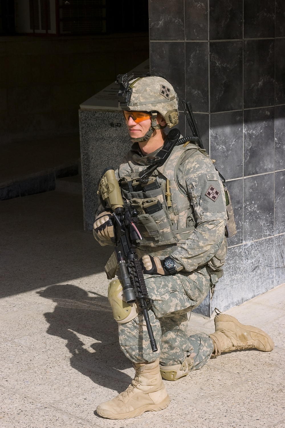 Patrol in Baghdad, Iraq