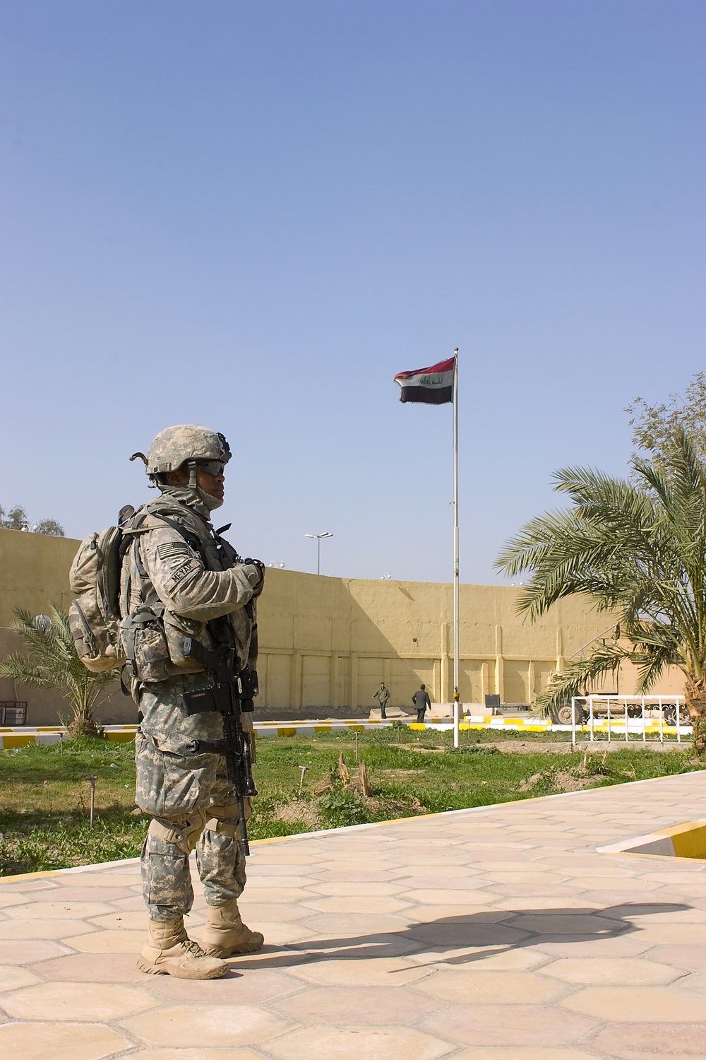 Patrol in Baghdad, Iraq