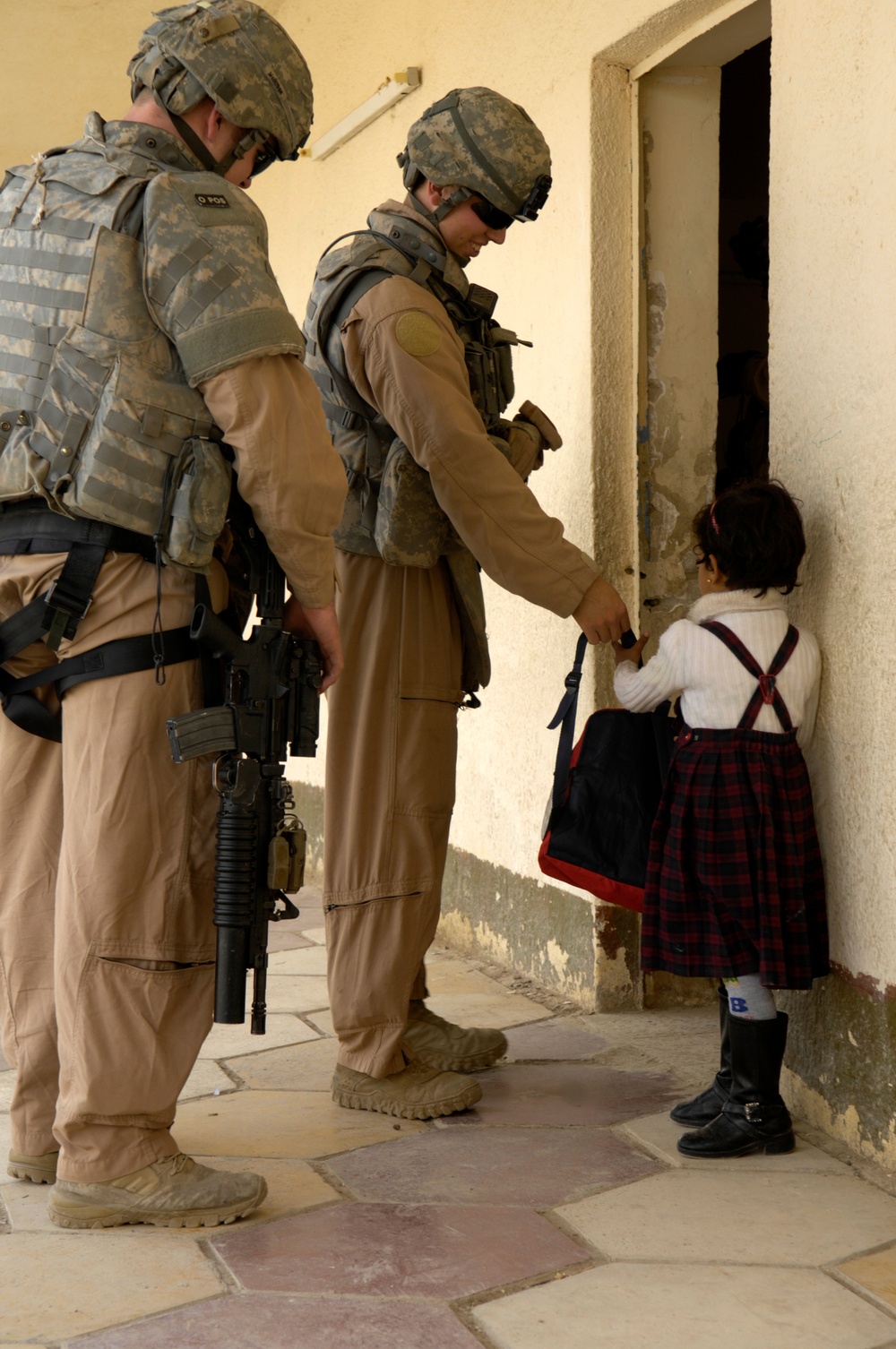 Iraqi Police Station in Arab Jabour District of Baghdad, Iraq