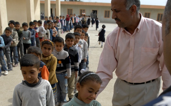 Iraqi Police Station in Arab Jabour District of Baghdad, Iraq