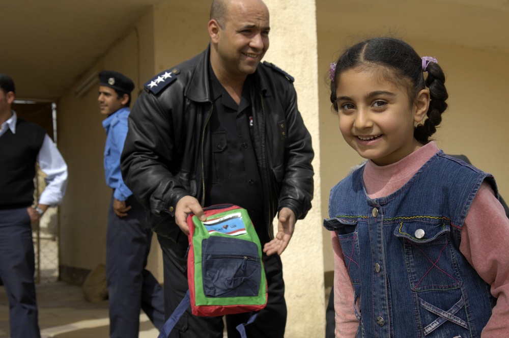 Iraqi Police Station in Arab Jabour District of Baghdad, Iraq