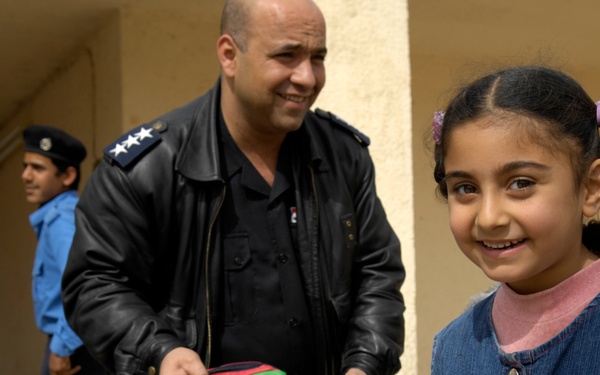 Iraqi Police Station in Arab Jabour District of Baghdad, Iraq