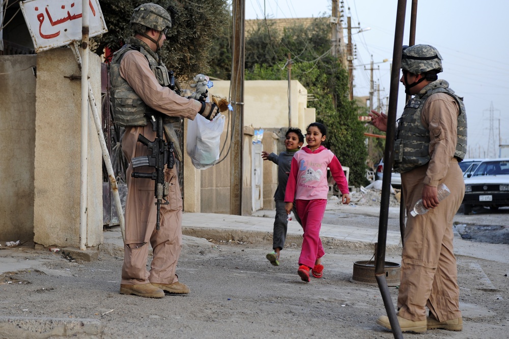 Patrol in the Rashid District of Baghdad