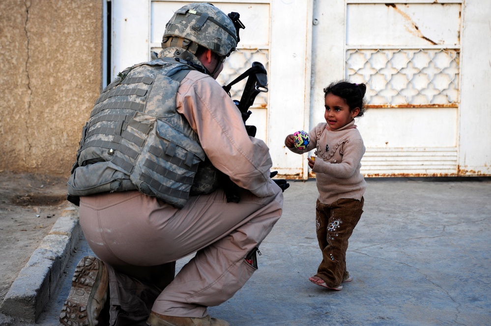 Patrol in the Rashid District of Baghdad