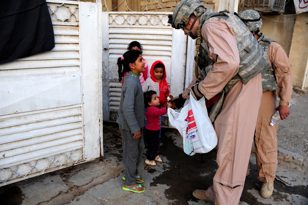 Patrol in the Rashid District of Baghdad