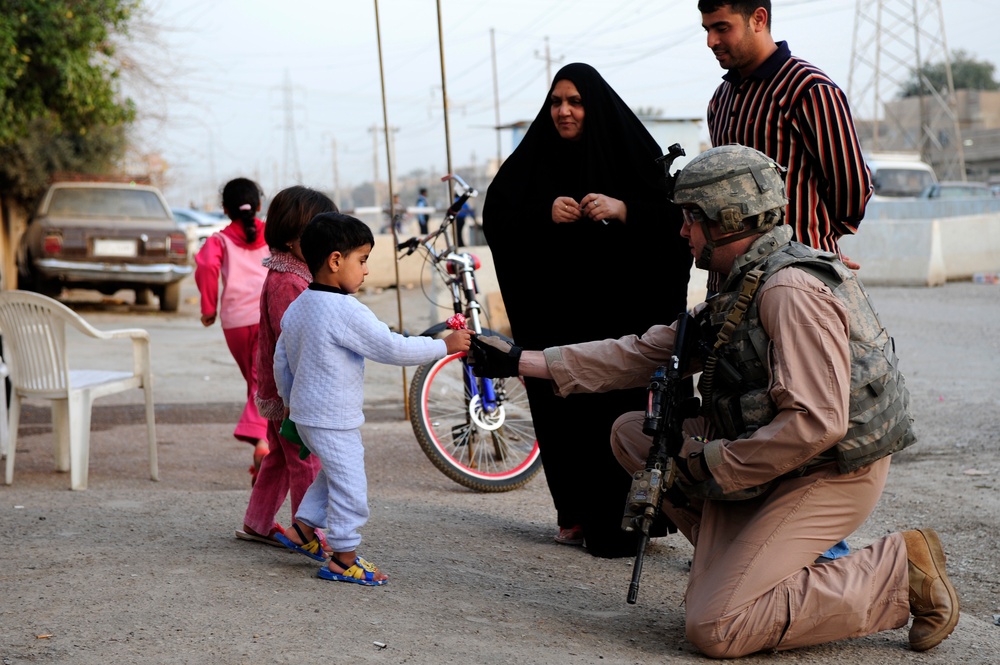 Patrol in the Rashid District of Baghdad