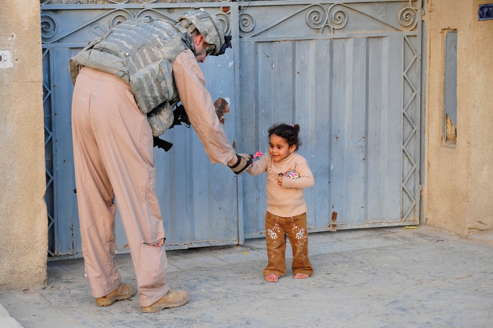 Patrol in the Rashid District of Baghdad