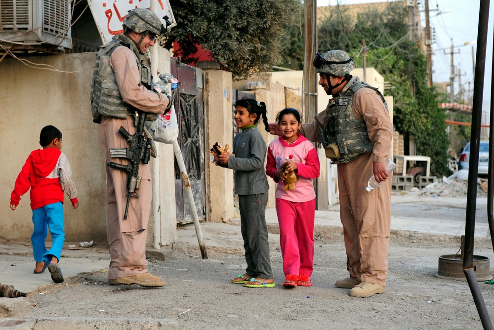 Patrol in the Rashid District of Baghdad