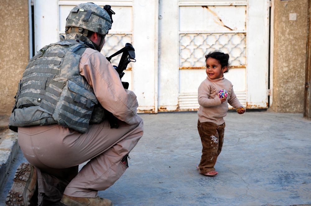 Patrol in the Rashid District of Baghdad