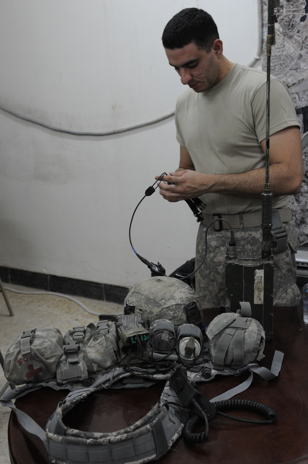 Night-time patrol in Baghdad