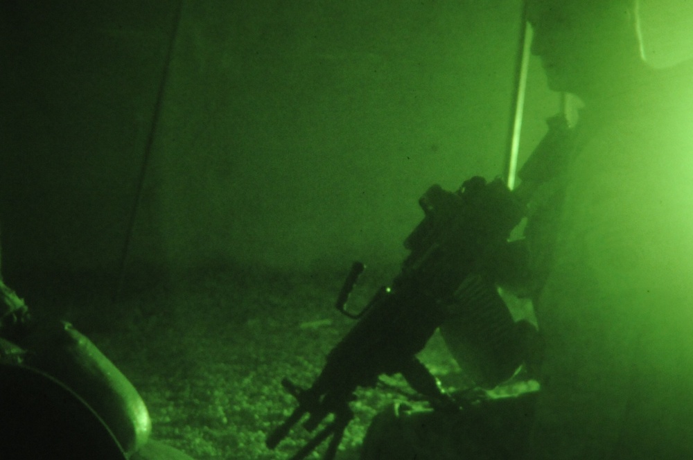 Night-time patrol in Baghdad