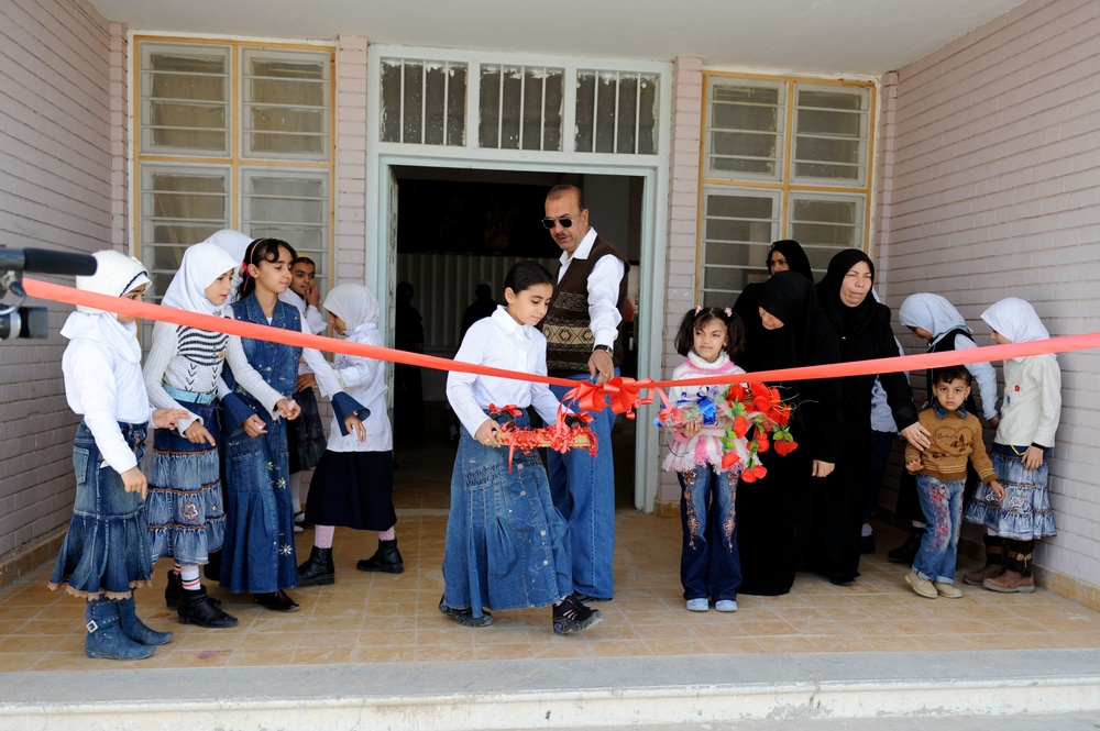 School opening in Umm Qasr