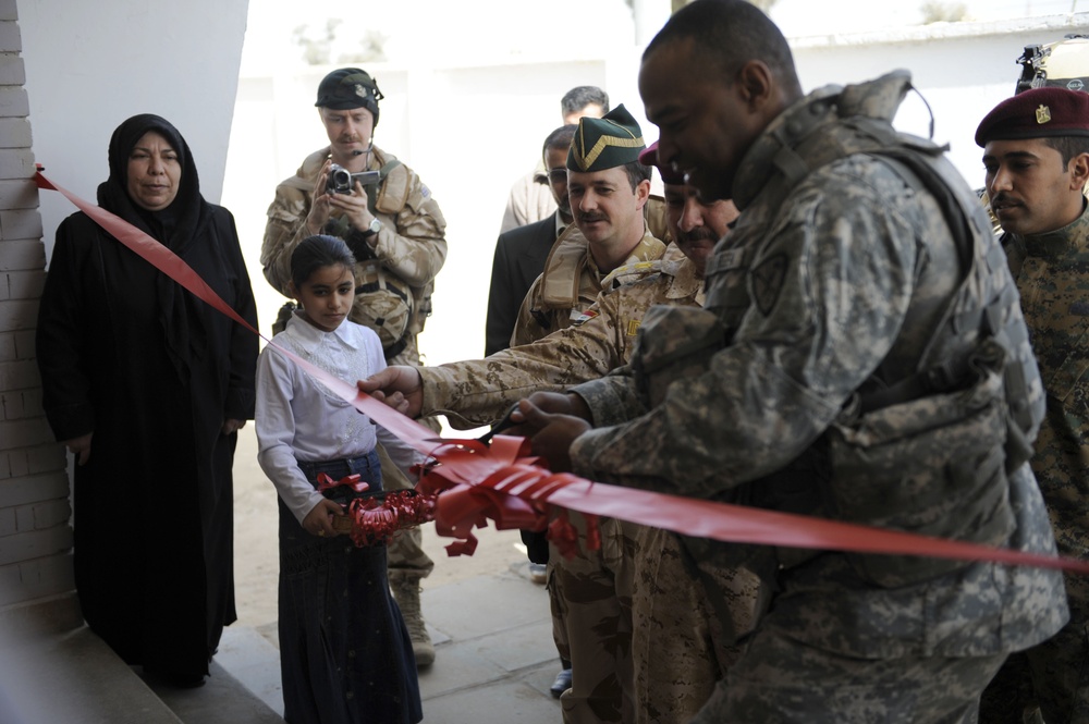 School opening in Umm Qasr