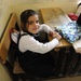 School supplies delivered to the Al Kaluud School