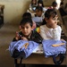 School supplies delivered to the Al Kaluud School