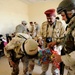 School supplies delivered to the Al Kaluud School