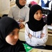 School supplies delivered to the Al Kaluud School