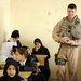 School supplies delivered to the Al Kaluud School