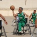 Wheelchair basketball game in Hillah
